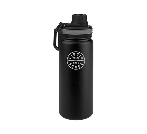 Badge Tempered Water Bottle